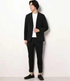 JOURNAL STANDARD ブラック セットアップ スーツ Mサイズ