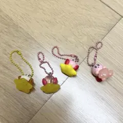 星のカービィ　マスコット＆グミ　4種セット