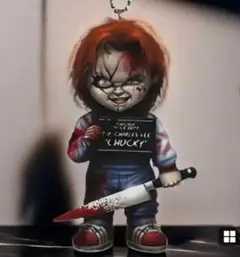 チャッキー キーホルダー　クリスマスツリー　吊り下げオーナメント