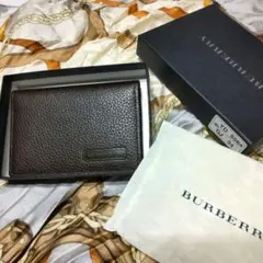 新品未使用 BURBERRY パスケース ノバチェック 箱付