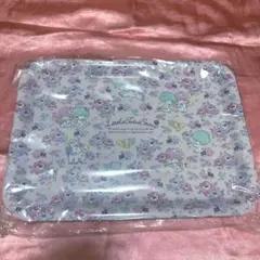 サンリオ　キキララ　リトルツインスターズ　トレイ　おぼん　花柄