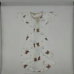 手が出せるスワドル 夏メッシュ M バンブー くま柄