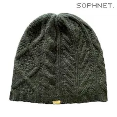 SOPHNET. ソフネット　ニットキャップ　カシミア100%