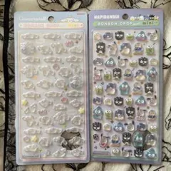 ボンボンドロップシールmini シナモロール　はぴだんぶい