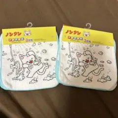 新品未使用品＊ ノンタン プチタオル ハンカチ 3枚組 ×2セット