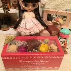 *雪猫様専用ページ☆赤いギフトボックスのドライフラワー詰め合わせ