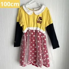 【美品】ミニーちゃん レトロミニー Littc ワンピース