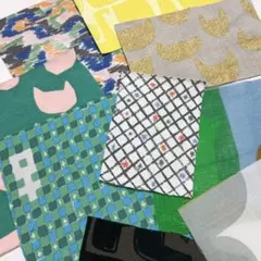 ミナペルホネン　はぎれ　生地　素材いろいろ　9枚セット