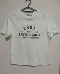 ZARA 半袖 Tシャツ 1982 ロゴ ホワイト Sサイズのサムネイル