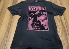 ヒステリックグラマー ガールプリント Tシャツ ボルドー フリーサイズ
