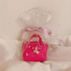 サマンサベガ　ミニバッグチャーム　ビビットピンク
