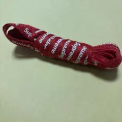 Supreme レッド シューレース