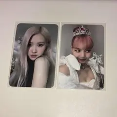 blackpink シーグリ 2022 特典 ロゼ リサ トレカ