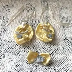 ビルドアベア バレエシューズ リボン 2点セット