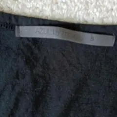 AZULE by THOMSY ブラック Vネック Tシャツ S