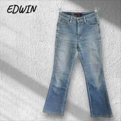 エドウィン ブーツカットデニム ライトブルー カジュアル ジーンズ 日本製