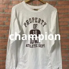 チャンピオン　リバースウィーブ　IOWA 　 5段ロゴUSA製