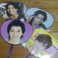 ☆嵐☆ 松本潤 うちわセット 2009～2012