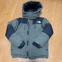 超美品ノースフェイス バルトロ ジャケットKIDS140ダウン NORTHカーキ