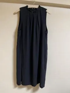 【美品】Ｈ＆Ｍ 黒のノースリーブロングワンピース サイズ42