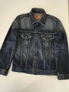 美品✨00s リーバイス デニムジャケット 70599 黒 XL 00s リーバイス デニムジャケット 70599 Gジャン Levi's - メルカリ