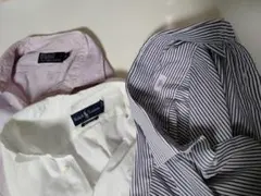 Ralph Lauren と BARBA シャツ 3枚セット