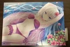 シノビマスター 閃乱カグラ 雪泉 伝説爆乳祭 ラバーマット デスク