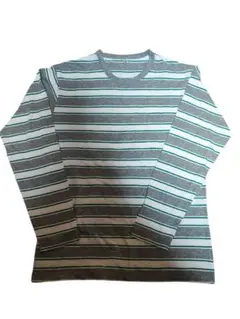 00s old uniqlo boarder ボーダー ロンt y2k