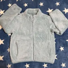 UNIQLO 水色 フリースジャケット 130cm