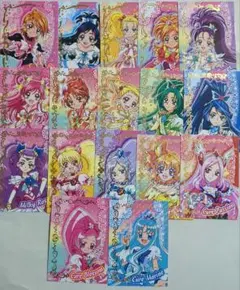 映画プリキュアオールスターズDX2 キラキラトレーディングコレクション 17枚