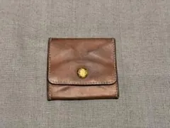 IL BISONTE イルビゾンテ コインケース 小銭入れ 本革 ブラウン
