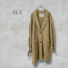 SLY スライ　サイドスリットテーラードショートジャケット　スプリングコートのサムネイル