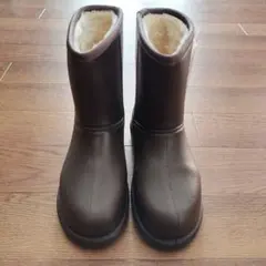 ダークブラウン ショートブーツ Mサイズ24cm