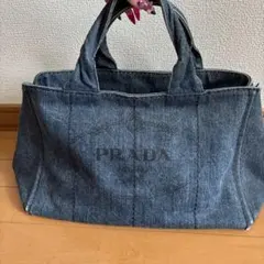 PRADA デニム トートバッグ