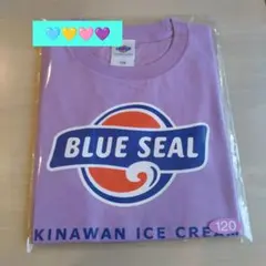 BLUE SEAL ブルーシール Tシャツ (ライトパープル) 120