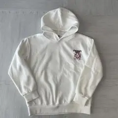 ホワイト フード付きパーカーSHEIN