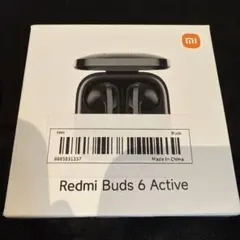 Xiaomi Redmi Buds 6 Active ブラック