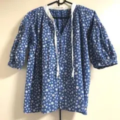 花柄ブラウス　travail manuel