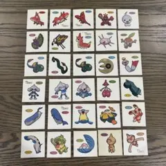 ポケモンパンデコキャラシール30枚セット