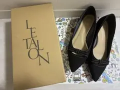 LE TALON ポインテッドオープンリボンフラット 24cmのサムネイル