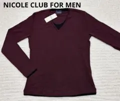 新品　NICOLE CLUB FOR MEN メンズ　トップス　Tシャツ　長袖M