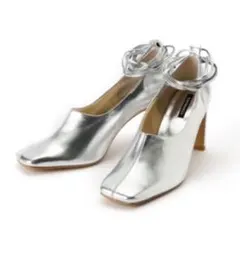 新品★エスペランサ　パンプス　シルバー