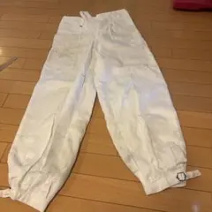 ホワイト ワークパンツ W73 ポリエステル100%