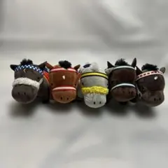 サラブレッドコレクション競走馬ぬいぐるみ5体セット