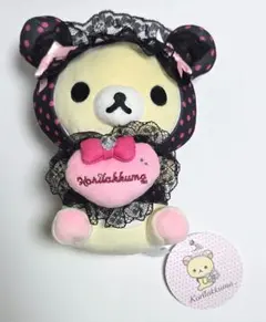 コリラックマ×SPINNSコラボぬいぐるみポーチ 姫ギャル（ピンク