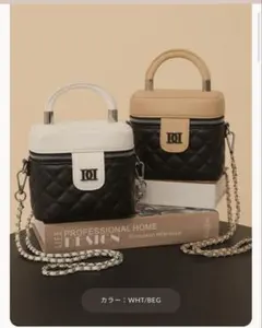 Darich キルティングスクエアミニバッグ