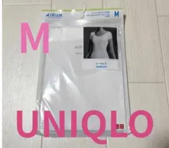 ●新品未開封●ユニクロレディース●エアリズムシームレス半袖Tシャツ●ホワイト・M