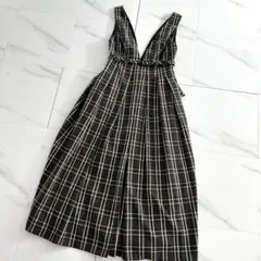 herlipto Classic Plaid Jumper Dress gray - メルカリ