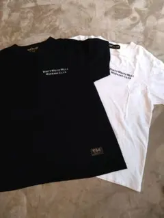 Triple Ace Club Tシャツ 2枚セット S 白 黒 - メルカリ