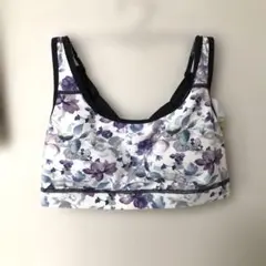 ヨガフィッネスジョギング用ブラトップス　クレマチスブルー　Ｍサイズ #199